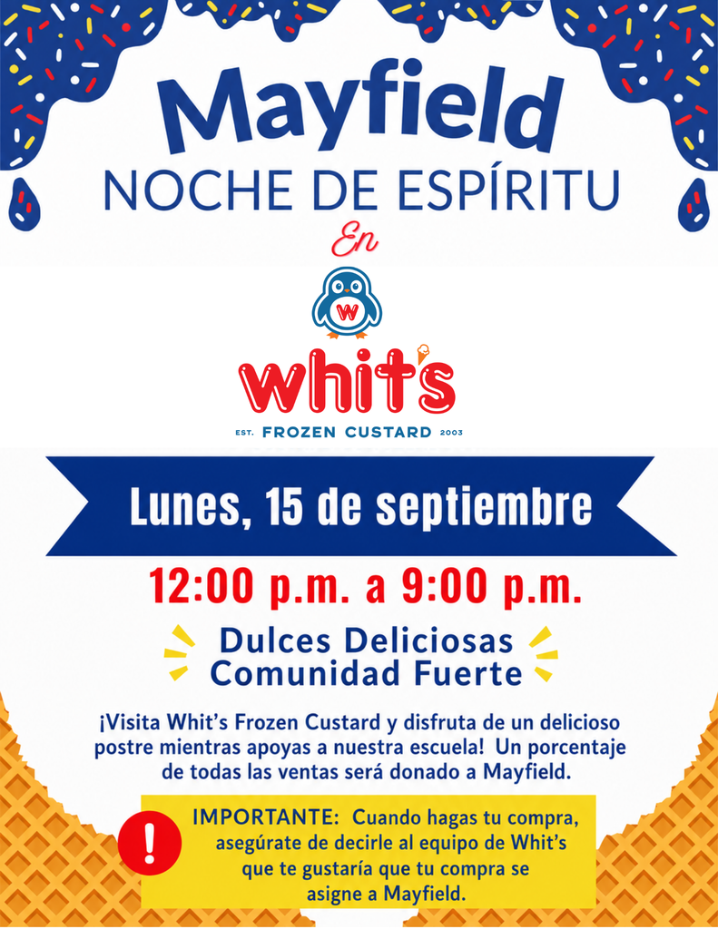 Whit's flyer - Spanish
