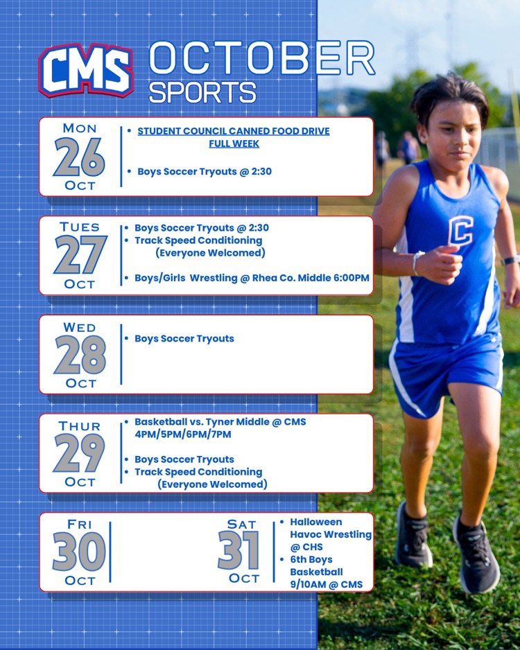sports at CMS this week