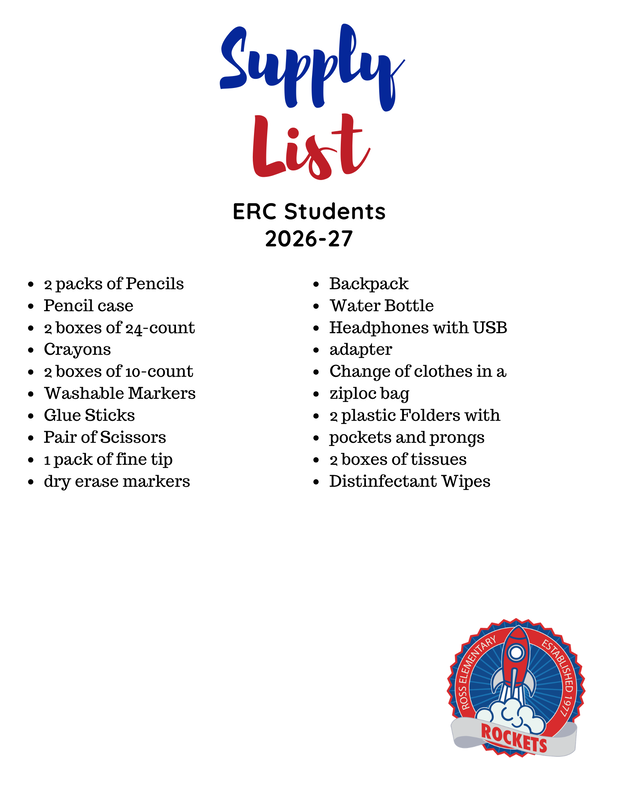 ERC Supply List