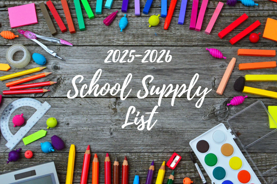 25-26 School Supply List