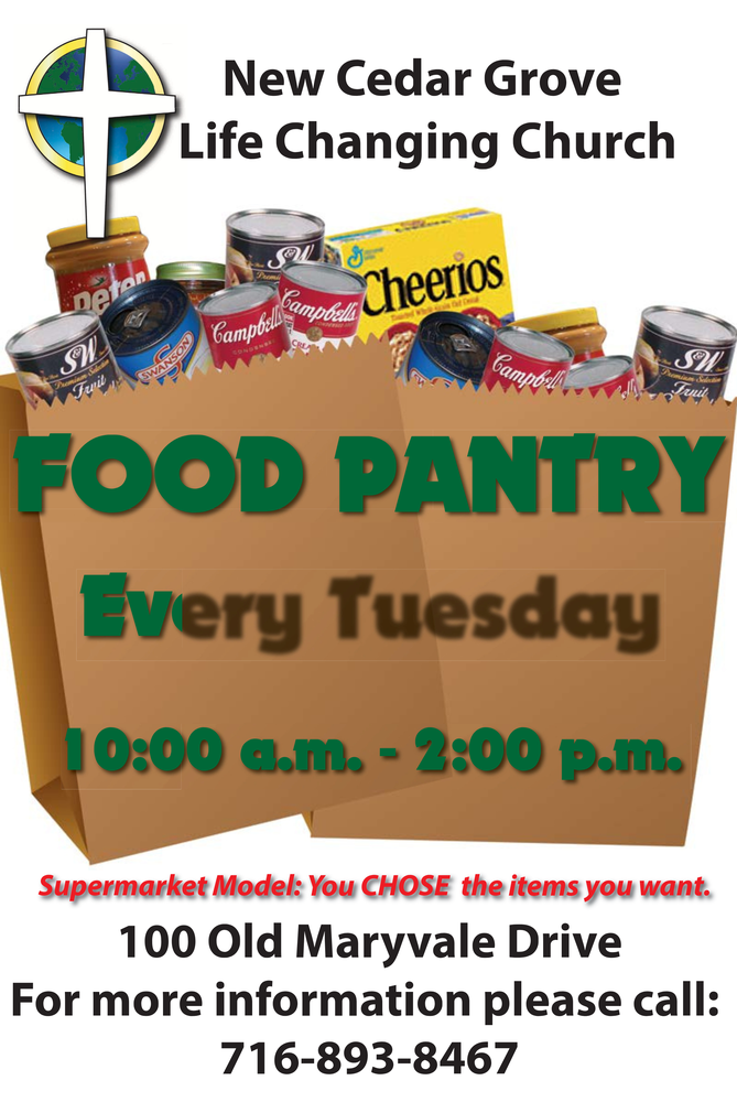 New Cedar Grove LCC Food Pantry