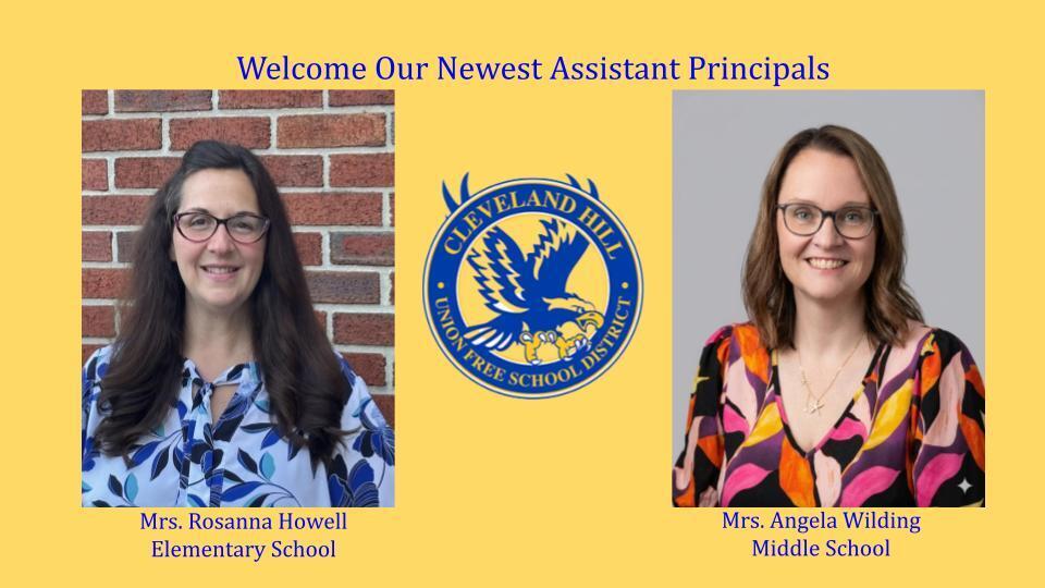 2 new assistant principals, Mrs Howell and Mrs. Wilding