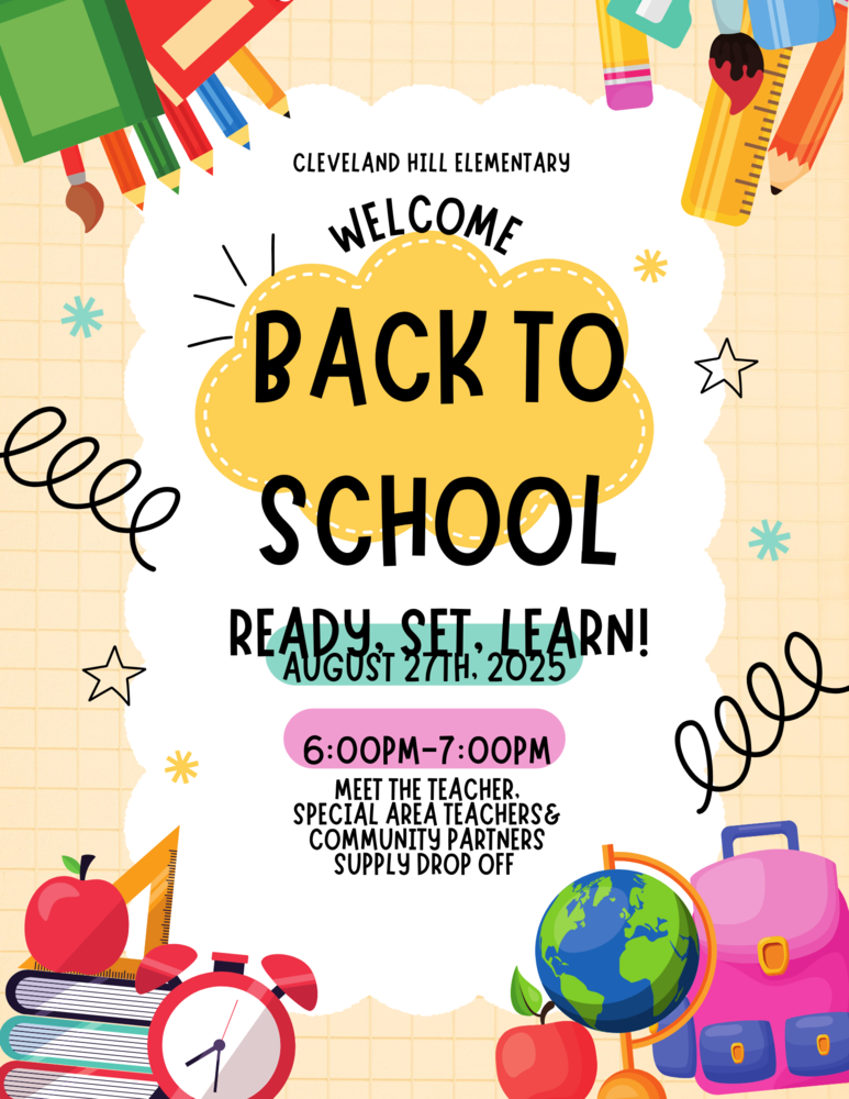 Back to School night flyer