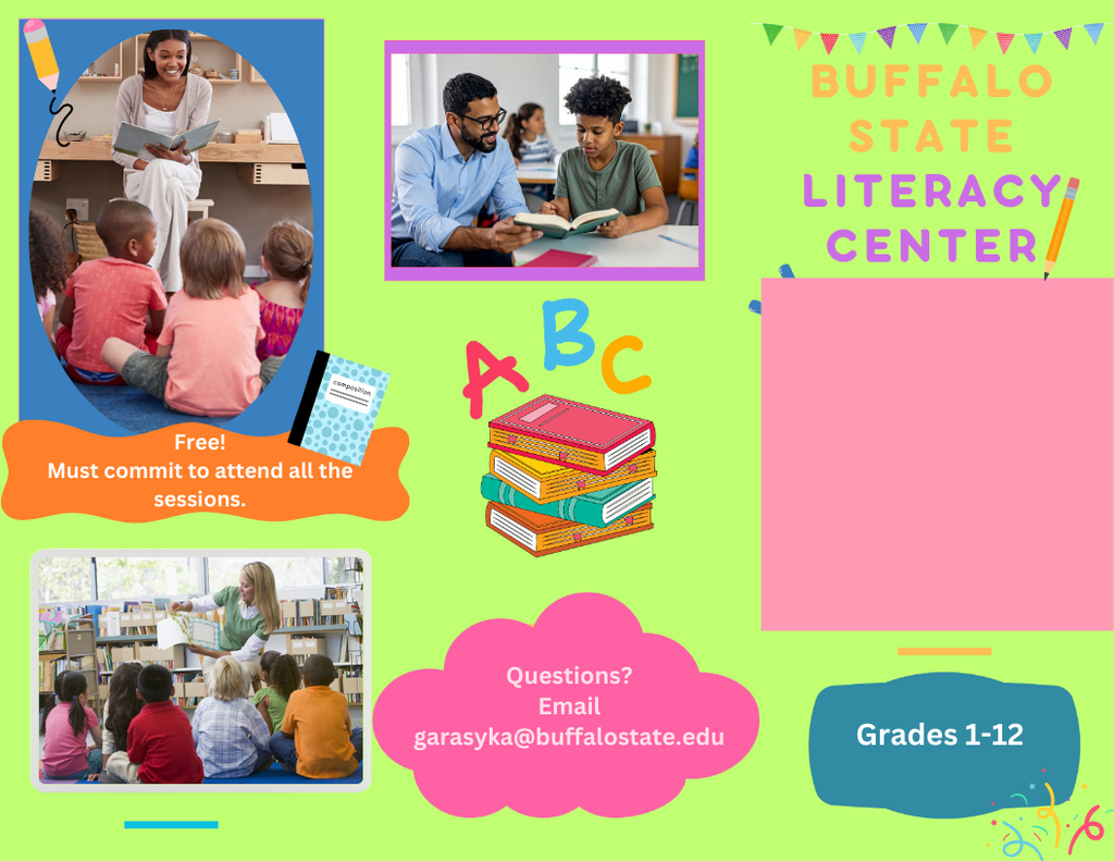 Buffalo State Literacy Flyer