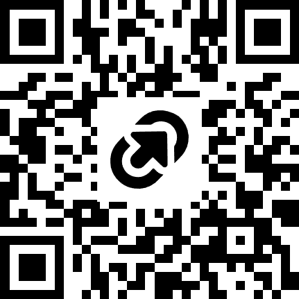 scannable QR code