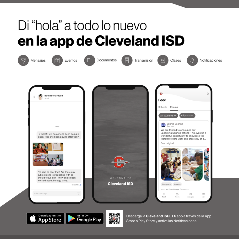 Apptegy app Spanish