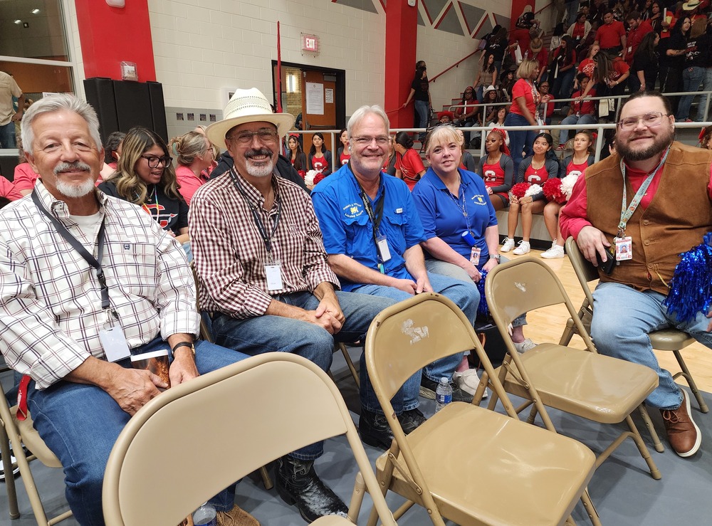 L-R: Charles Millard, Brian Simpson, Andrew Pearson, Amy Nichols, and Galen Rappe
