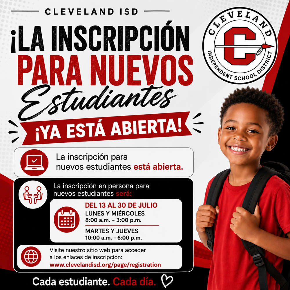 New Student Registration is open with a male student
