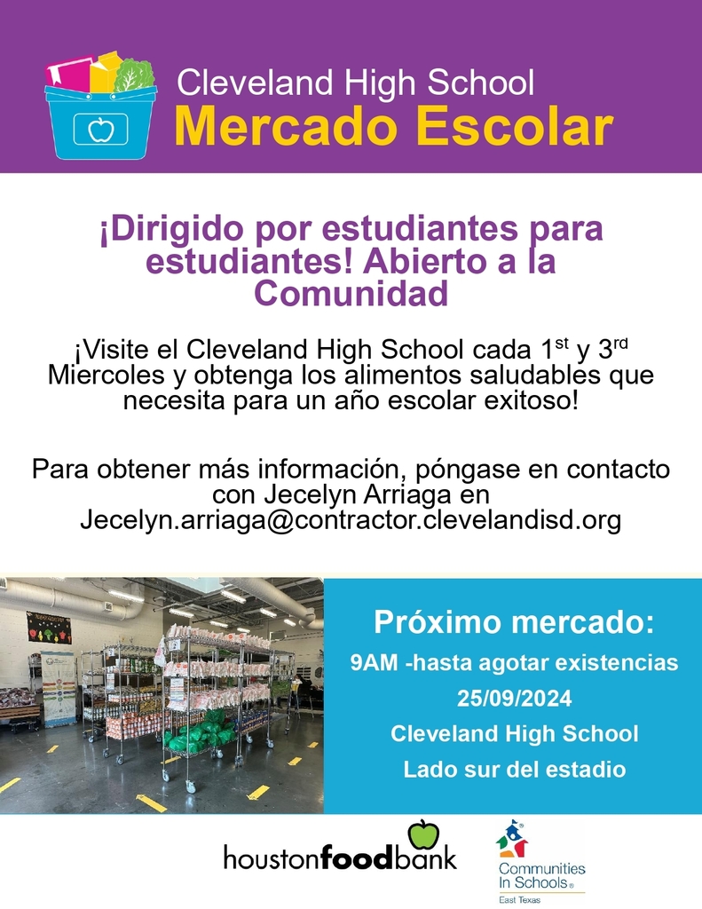 SP Communities in Schools flyer