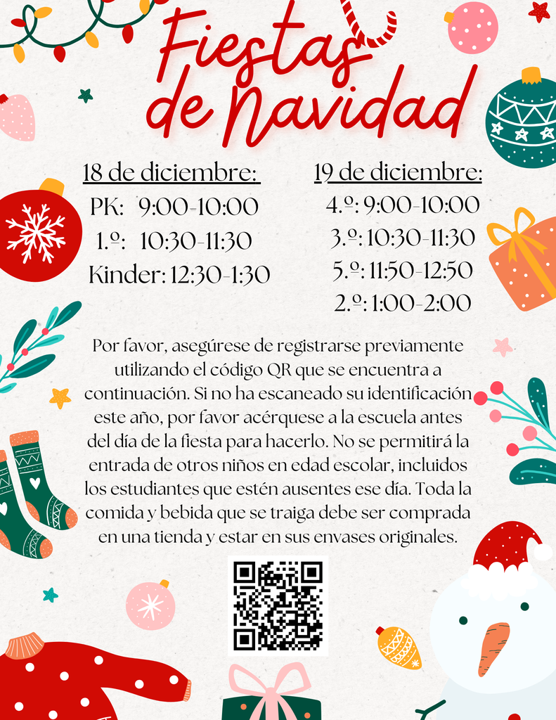 Fiestas de Navidad Info