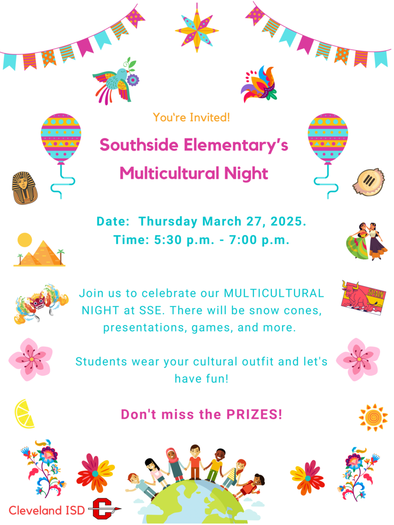 Multicultural Night-March 27
