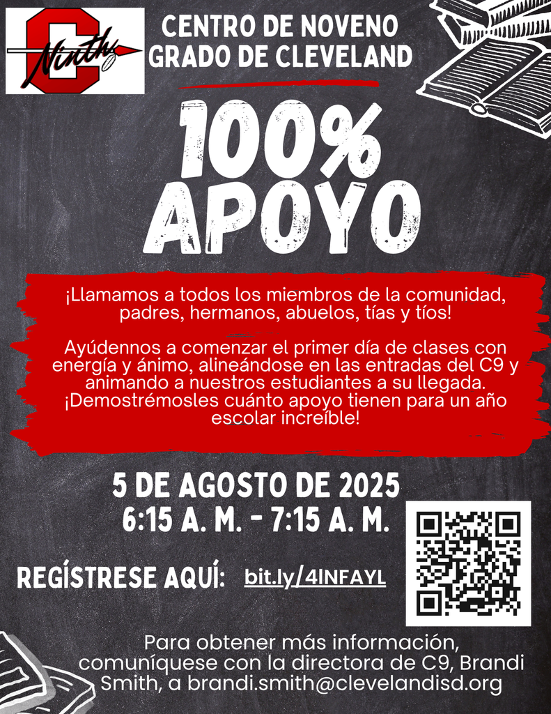 C9 100% Support 1st Day Flyer Spanish