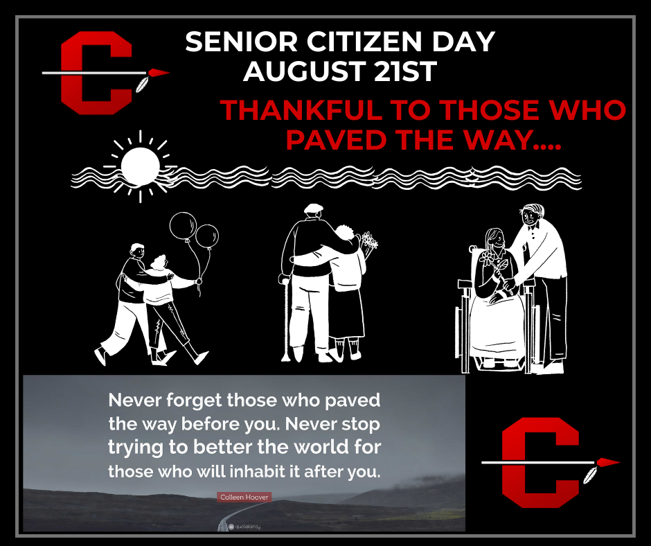 Senior Citizen Day - Thankful to those who paved the way.