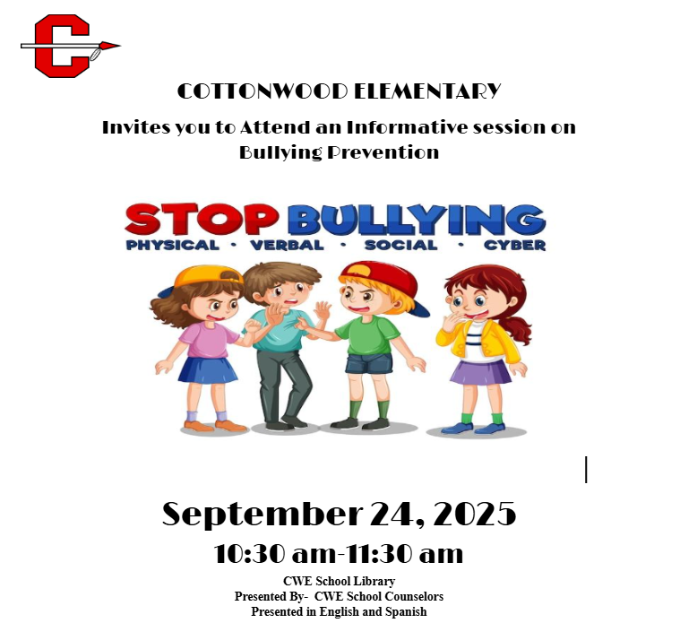 Bully Prevention session