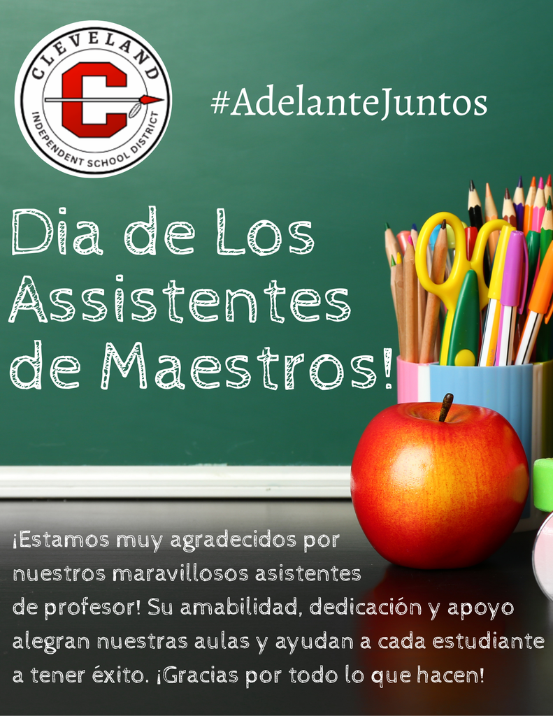 Dia de los asistenes de maestros