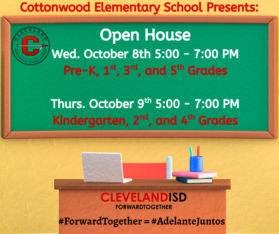 Cottonwood Elementary Open House