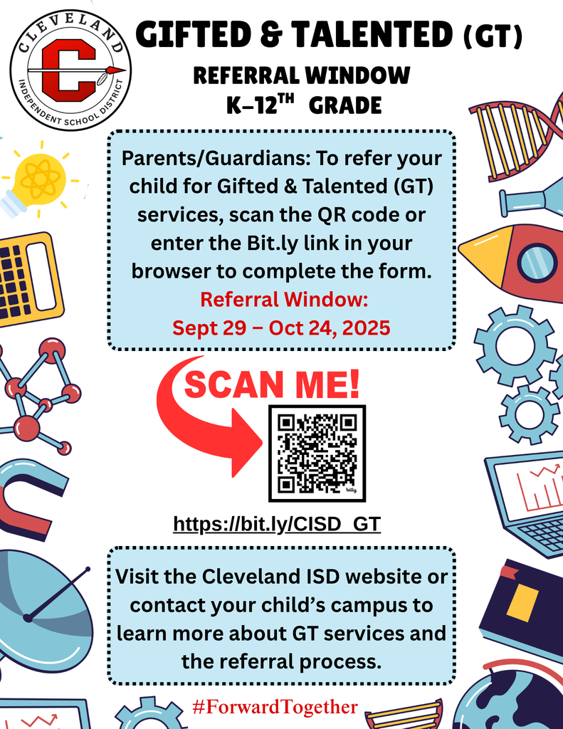 Gifted and Talented flyer