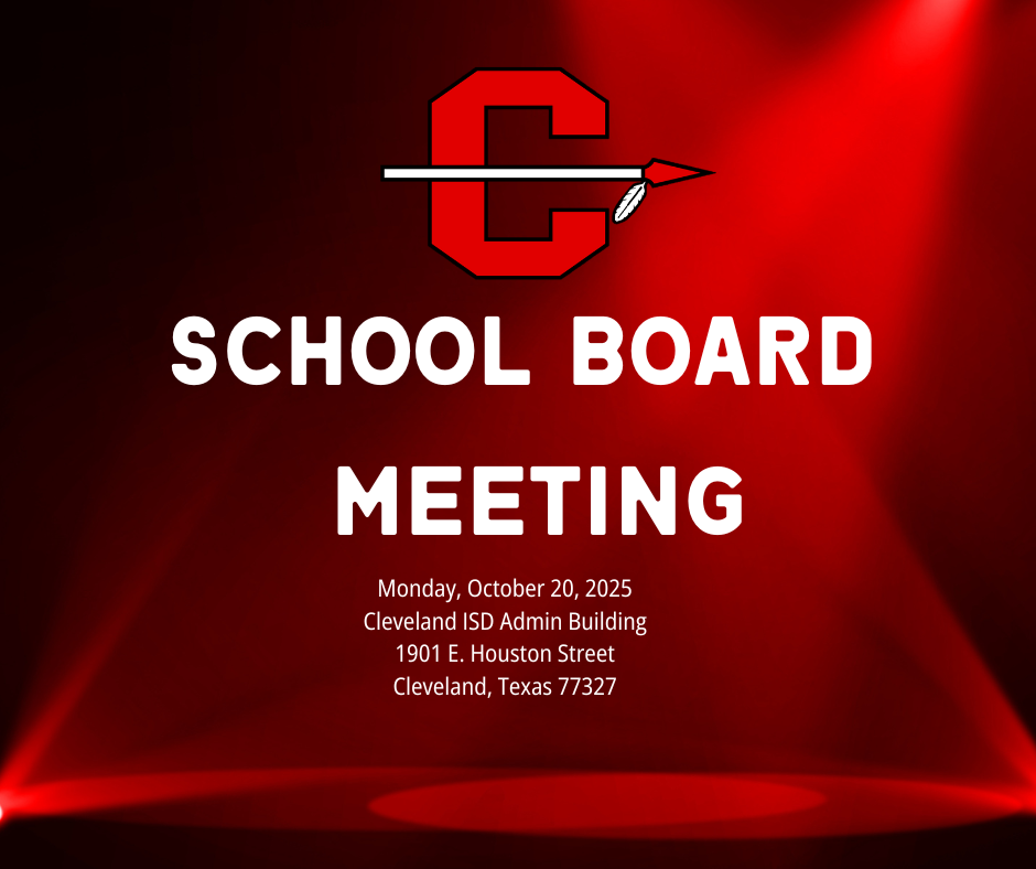 School board Meeting notification