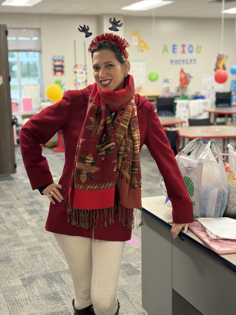 Children dressed as candy canes