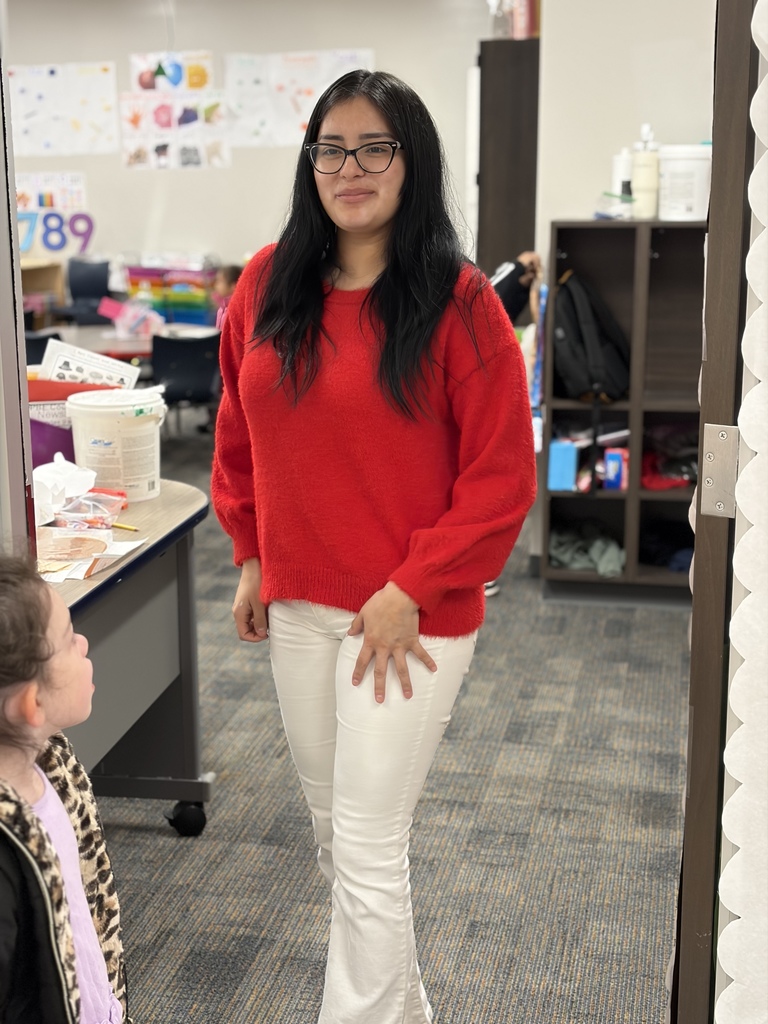 Children dressed as candy canes