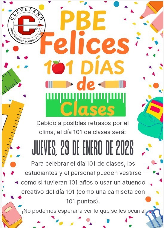 Happy 101 Days of School Celebration