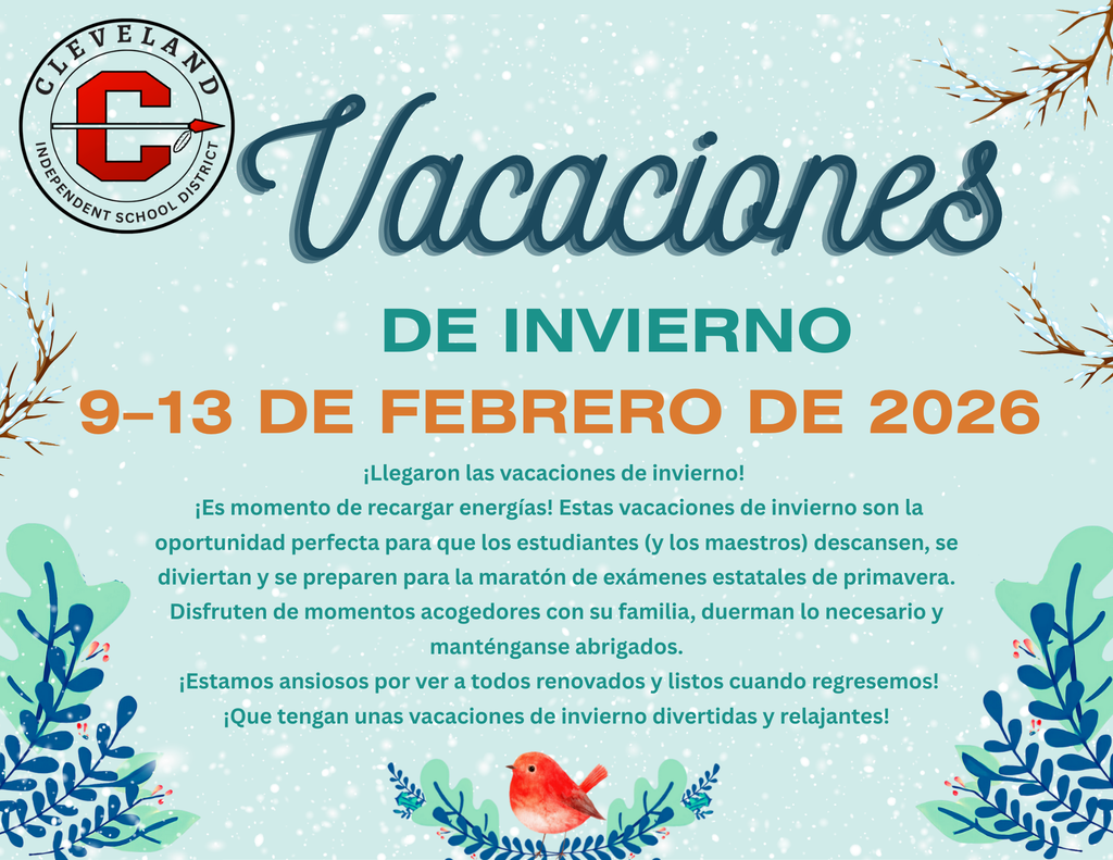 Winter Break  Flyer-Spanish