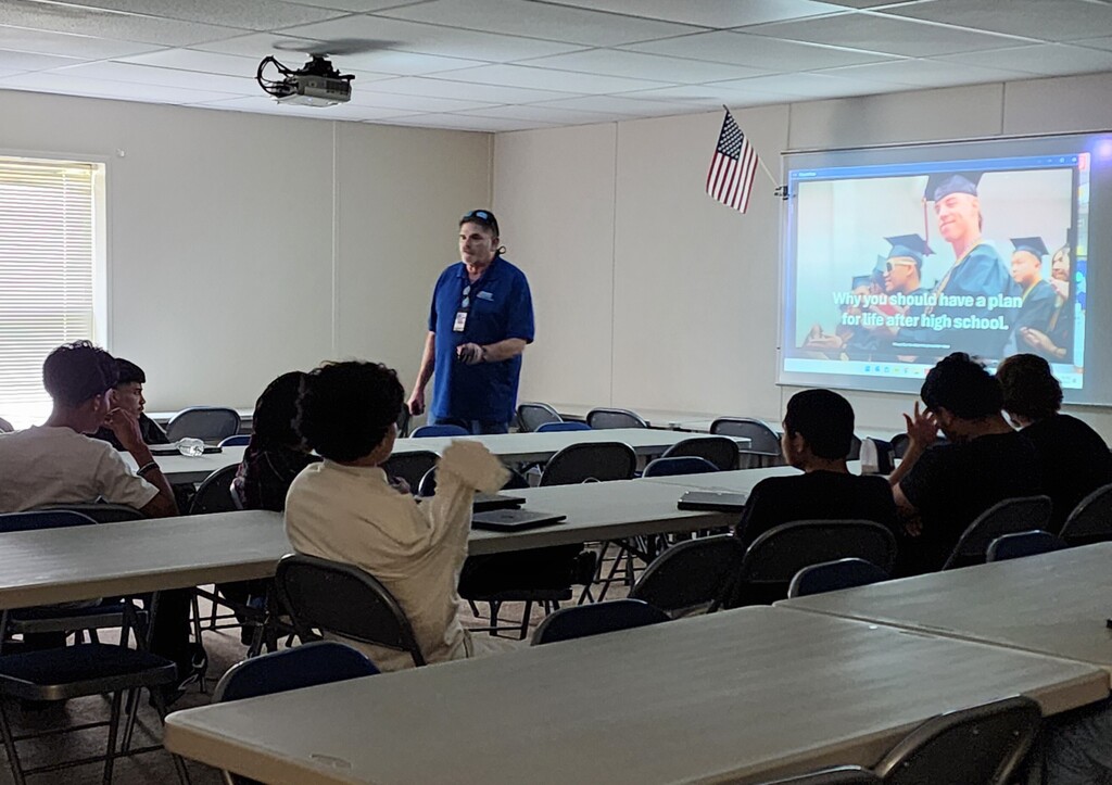 Universal Technical Institute (UTI) shares career paths with students at Douglass Learning Academy