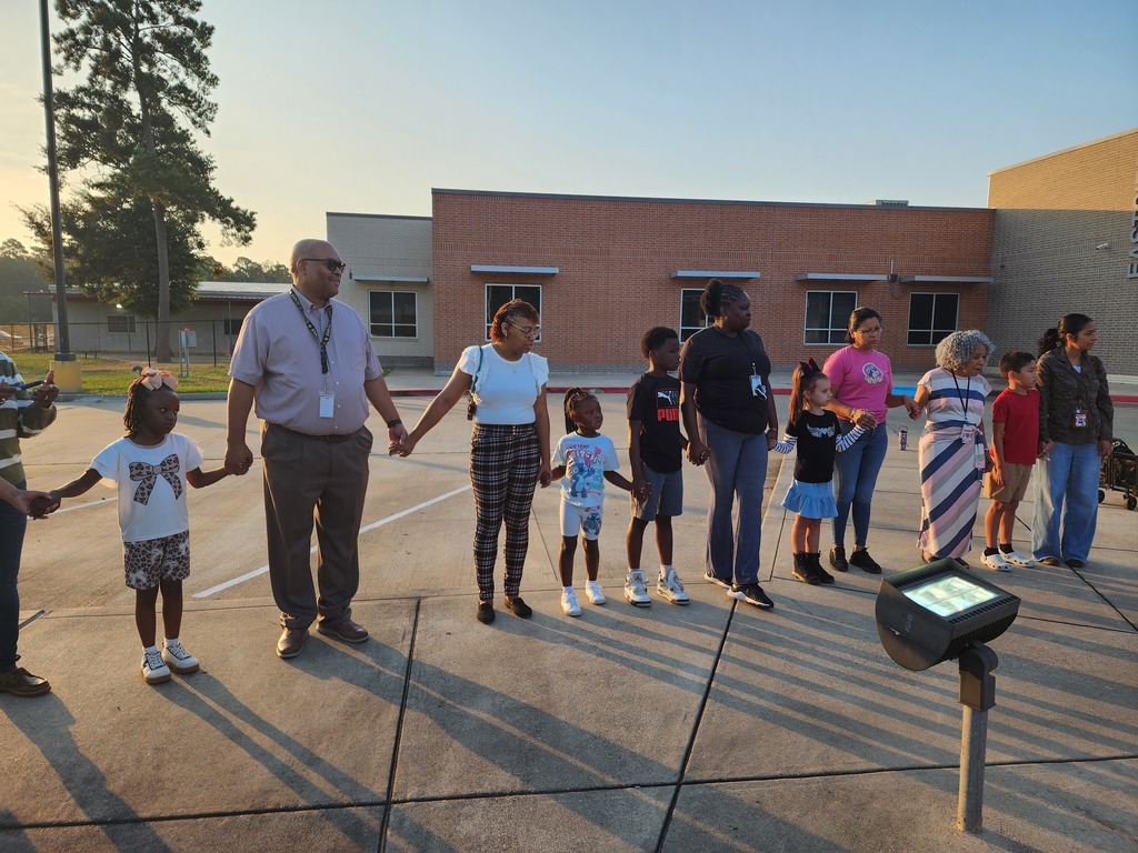 See You at the Pole, the circle that included Douglass Leanring Academy, Eastside Elementary, also included Superintendent Glenn Barnes.