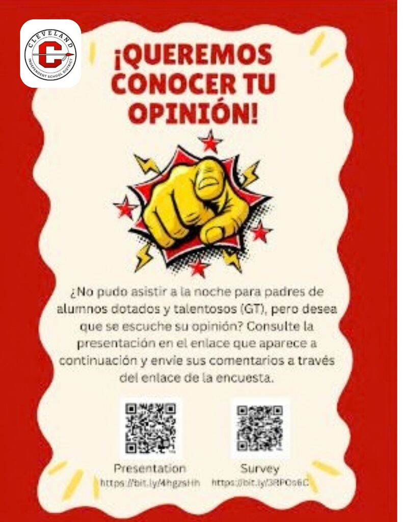 Red and White Flyer with Red and Black Font, with QR code !