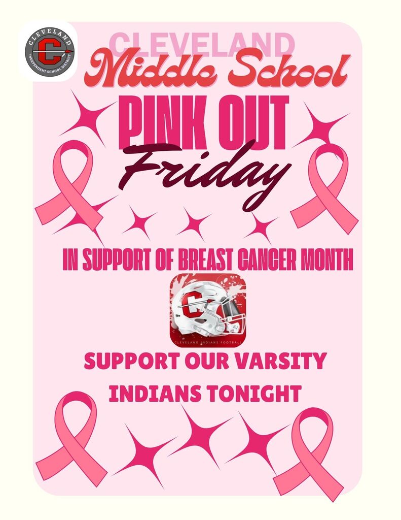 Pink Flyer with PINK text and pink ribbons