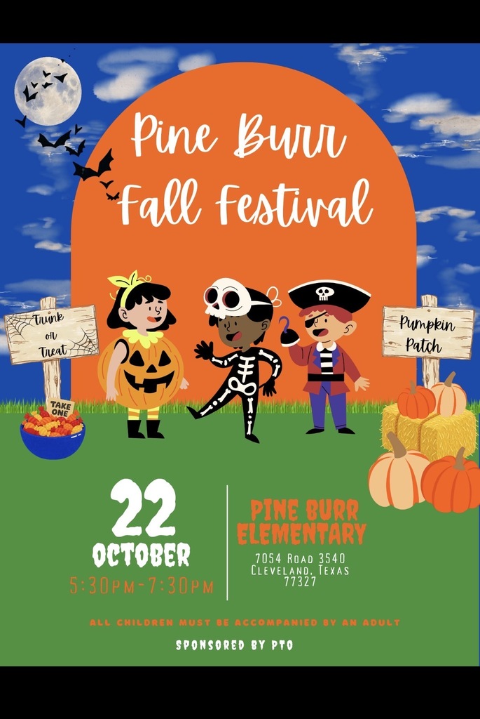 Event poster with children dressed as skeletons, pumpkins, and pirates against a backdrop of pumpkins and bats.
