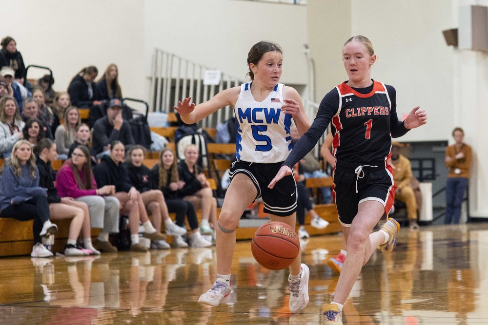 Blair Voit dribbling