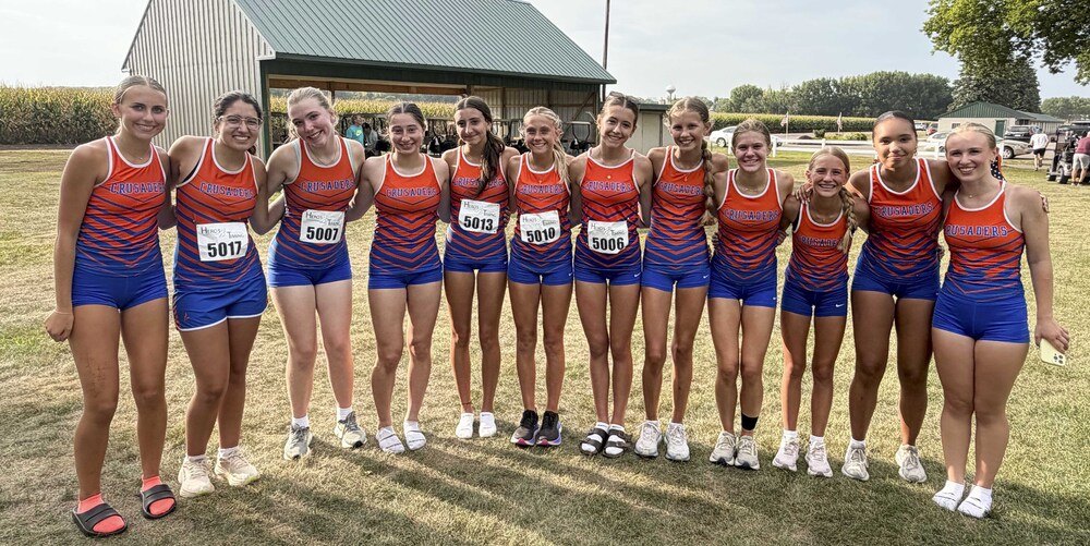 Crusader girls team