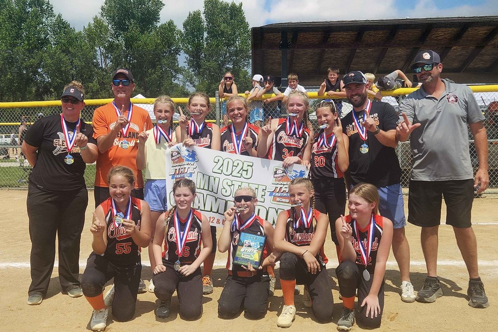 U12 team and coaches