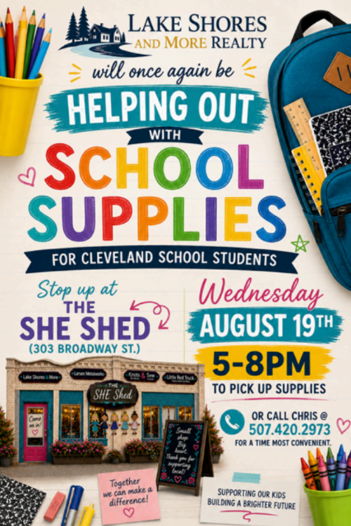School Supplies from The She Shed