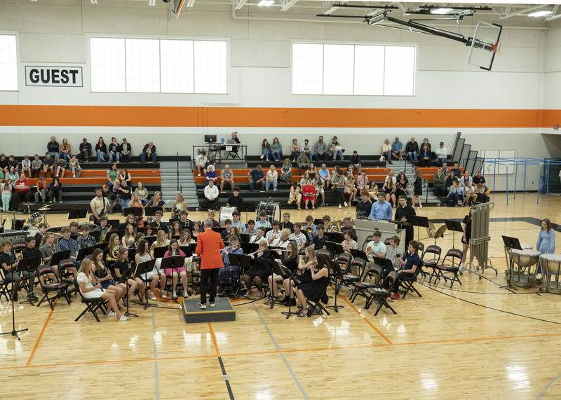 9th and 10th-grade band