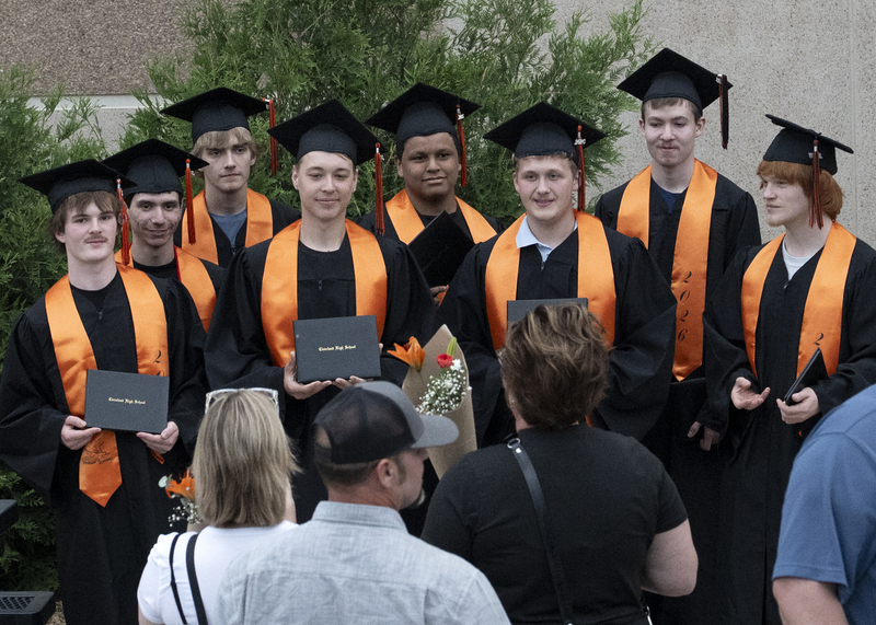 Group of graduates