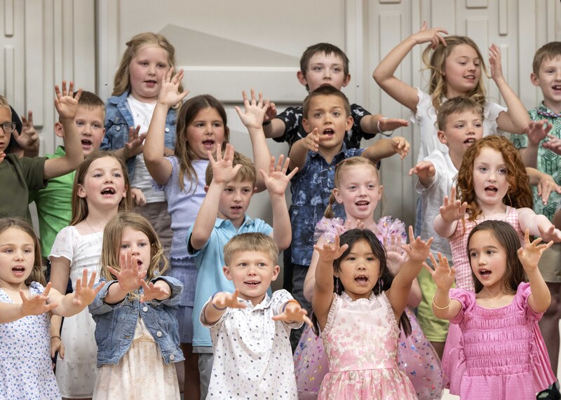 First and second graders