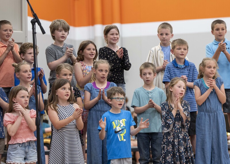 First and second graders