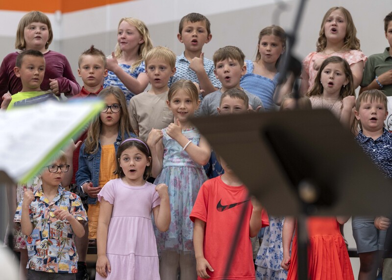 First and second graders