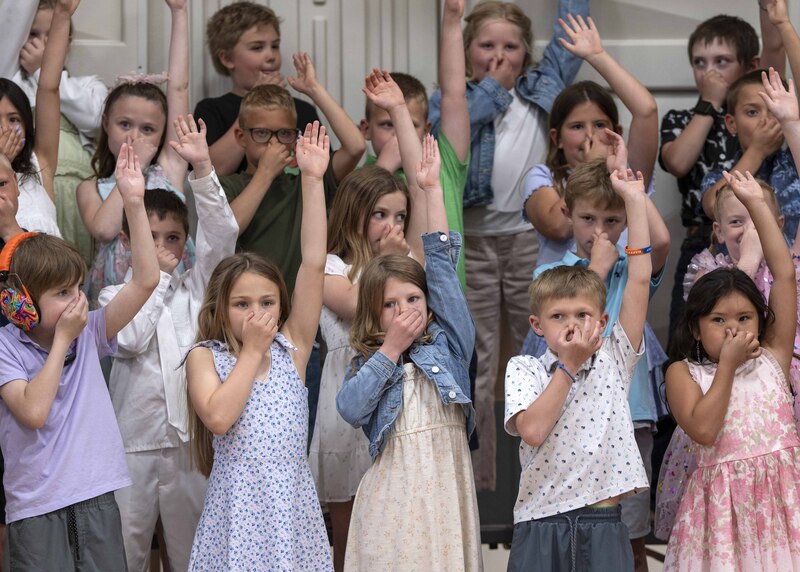 First and second graders