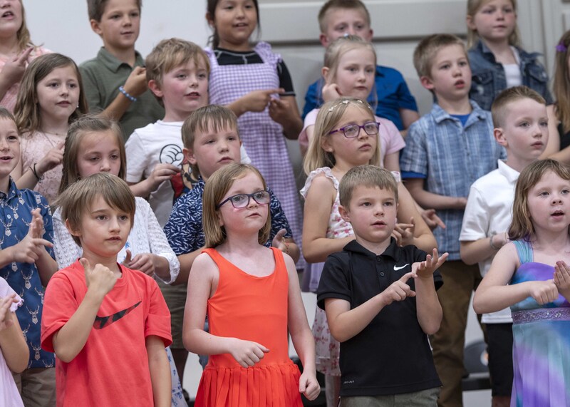 First and second graders