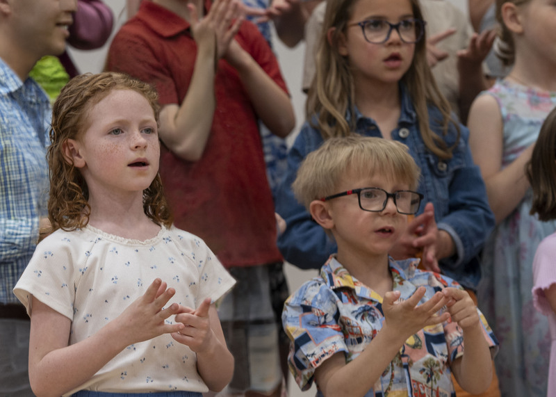 First and second graders