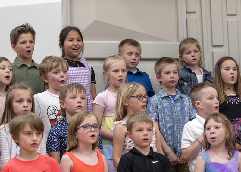 First and second graders