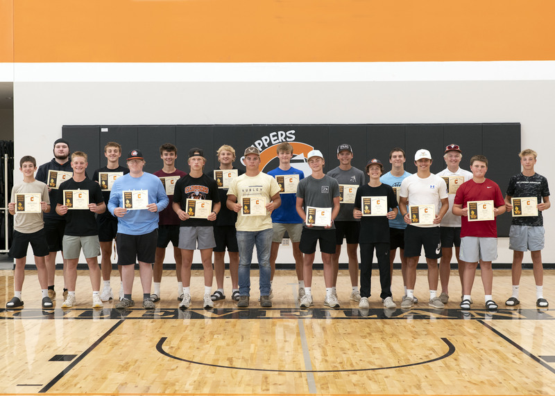 Letter winners
