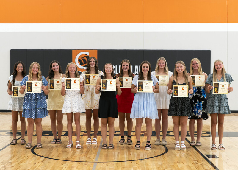Letter winners
