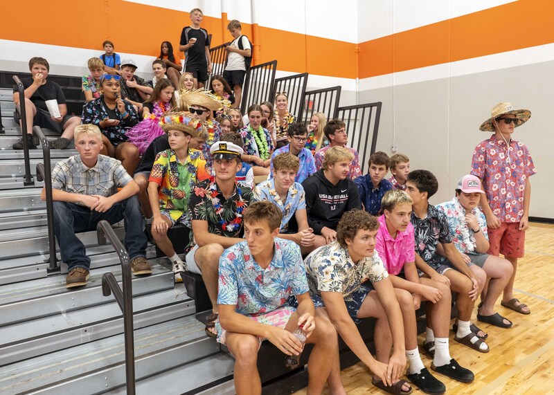 Student section