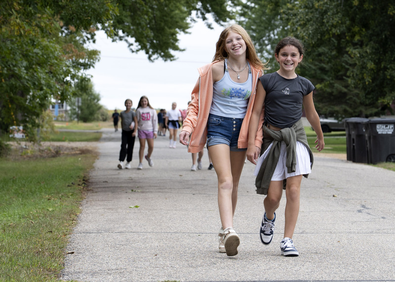 Sixth grader girls