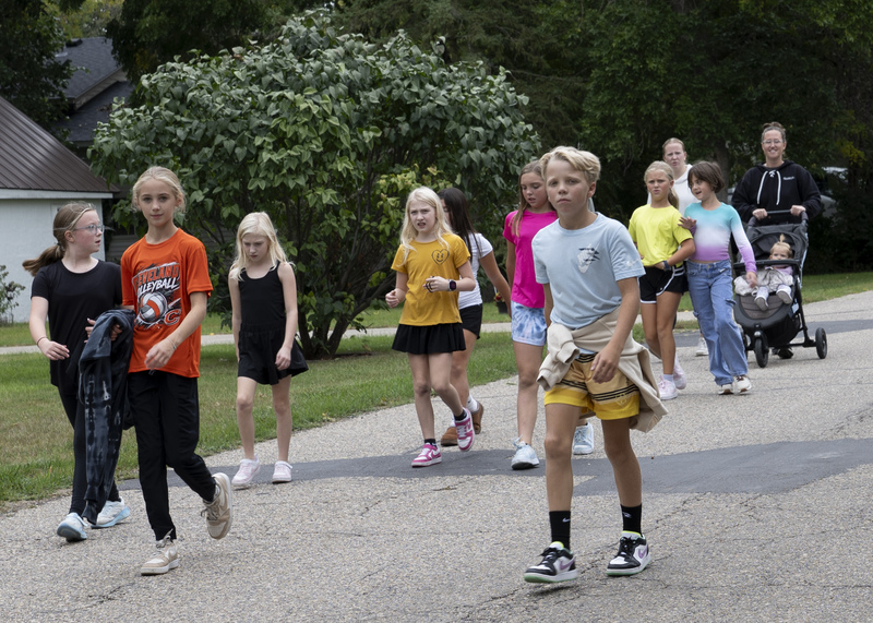 Fifth and sixth graders