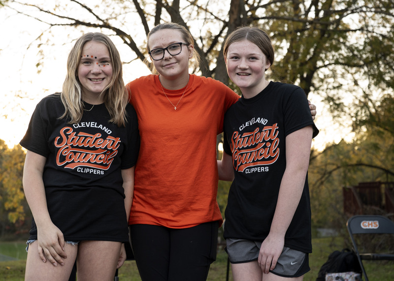 Three girls